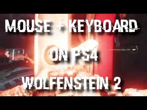 Playing Wolfenstein 2 on PS4 using Mouse - GIMX!